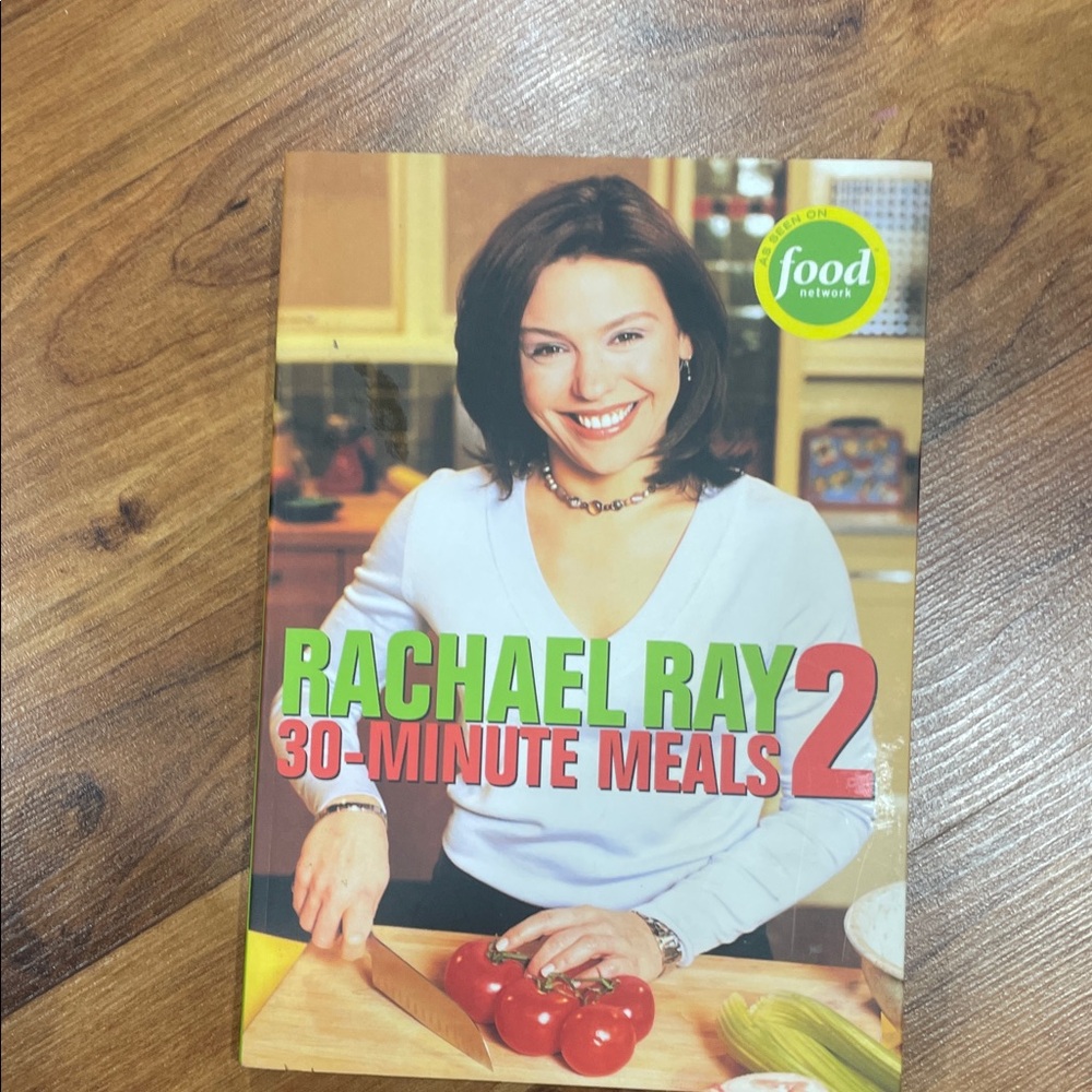 Food Network Rachael Ray 30-Minute Meals 2 Cookbook - Vibrant Cover